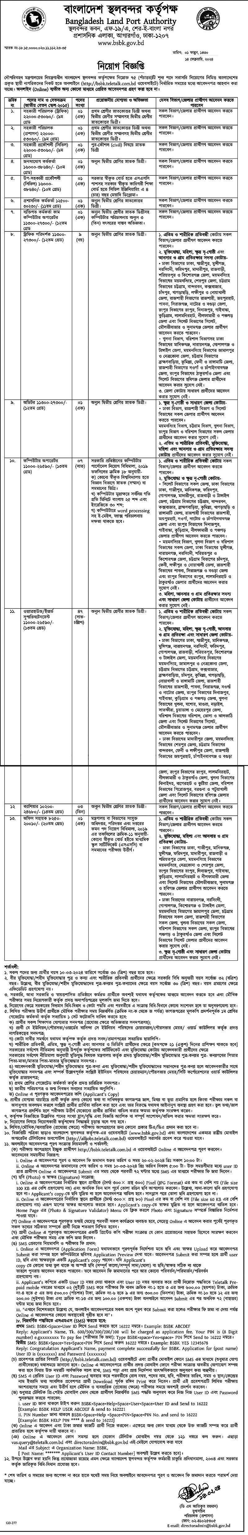 BLPA Job Circular 2024